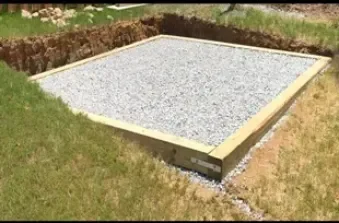 Reinforced, treated flooring built to hold the weight of heavy tools and machinery.