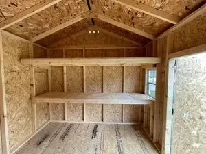 Interior Inspiration with 24 Inch Wide Workbench and 32 Inch Wide Loft