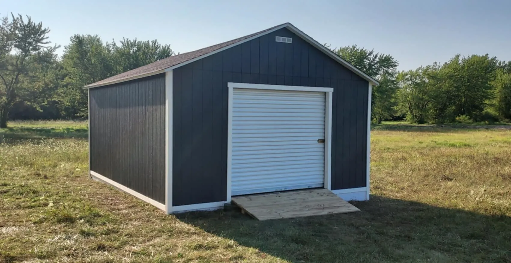 16x20 Gable Shed with Roll-Up Door 16x20 Gable Shed with Roll-Up Door
