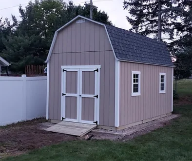 gambrel-shed right side gambrel-shed right side
