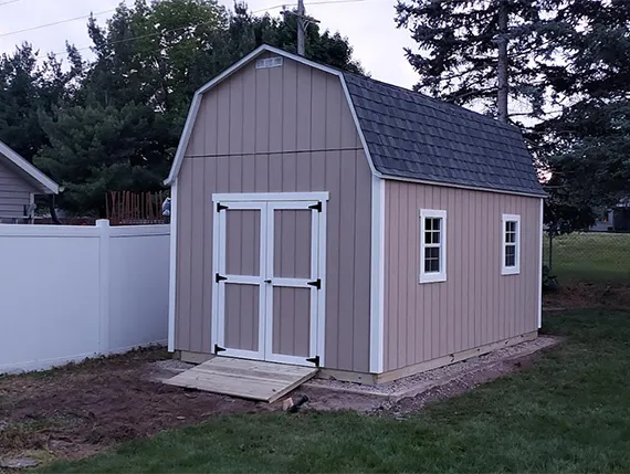 gambrel-shed right side gambrel-shed right side